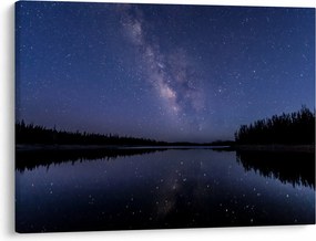 Az éjszakai égbolt képe (70x50 cm)