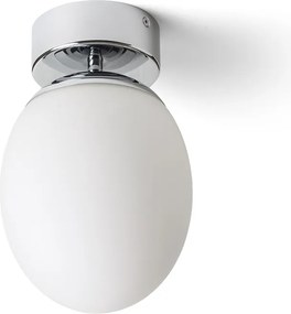 RENDL MERINGUE 16 mennyezeti lámpa opálüveg/króm 230V LED E27 15W IP44