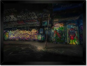 Poszterek keretben 40x30 Graffiti Utcaművészet