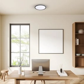 LED mennyezeti lámpa MAQ LED/32W/230V 3000/4000/6500K IP40 fekete