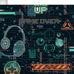 Ifjúsági -"Gaming" Tapéta Game OVER...-Ugepa