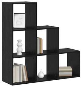 Könyvespolc Musta tammi 99 x 29 x 99 cm Faanyag