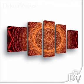 Vászonkép 170x100 Mandala tűz energia absztrakt minta dísz misztika