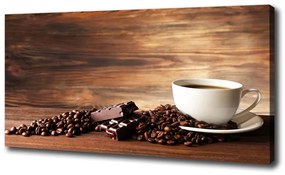 Feszített vászonkép Kávé és csokoládé oc-81730497