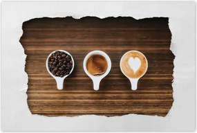 Poszterek 90x60 Kávé a csészék szakértőjének