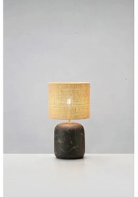 Markslöjd 108683 - Asztali lámpa MONTAGNA 1xE14/40W/230V 32 cm bézs/fekete