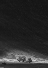 Poszter 21x29,7cm Glen Coe völgy, Assaf Frank