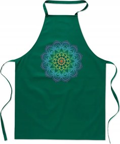 Konyhai Kötény Színes Mandala Divatos Nyomott Mintás Ajándék