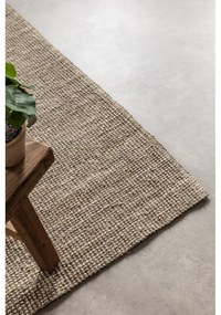 Bézs juta szőnyeg 80x150 cm Bouclé – Hanse Home