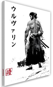 Gario Vászonkép Halhatatlan szamuráj Sumi-e - Dr.Monekers Méret: 40 x 60 cm