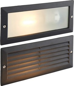 ENDON OL60AB ECO Kültéri Falba Építhető Lámpa Fekete E27 IP44