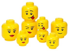 Girl minifigura fej tároló, ⌀ 16,3 cm - LEGO®