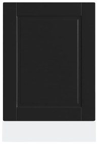 mosogatógép panel Porto&quot; Fekete 45x1,5x67 cm Mérnöki fa&quot;