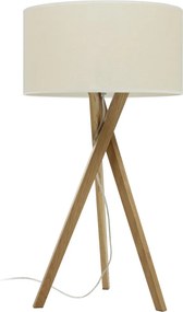 Novolux WOOD 621B-G05X1A-50 Asztali lámpa 1x60W/E27 IP20