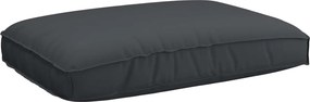 vidaXL Párna Fekete 120 x 80 x 12 cm Oxford Szövet