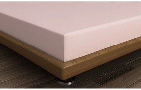 Rózsaszín gumis pamut lepedő 140x200 cm – Mijolnir