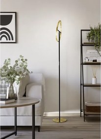 Eglo 901973-LED dimmelhető állólámpa CASTELPOTO 2xLED/8,8W/230V arany/fekete
