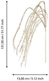 Eglo 428383 - Művirág MIADOL 131,5 cm arany