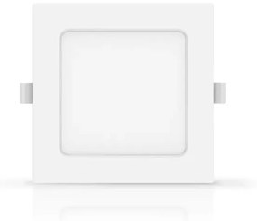 AIGOSTAR MINI LED PANEL NÉGYSZÖGLETES 6W TERMÉSZETES FEHÉR (FURAT:95-100mm)