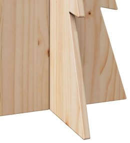 tömör fenyőfa karácsonyfa-dekoráció 112 cm