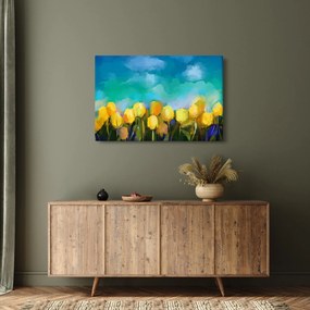 Sárga tulipán képe (90x60 cm)