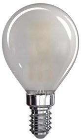 LED izzó Filament Mini Globe matt 4W E14 meleg fehér 71298