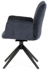 Étkezőszék kék szövetkárpittal. HC-993 BLUE2