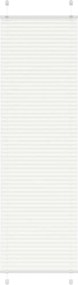 vidaXL pliszírozott redőny Fehér 65x200 cm szövetszélesség 64,4 cm