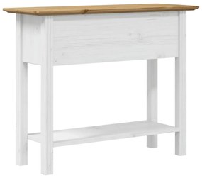 BODO barna tömör fenyőfa tálalóasztal 91x35x74 cm