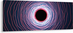 A kör absztrakció képe (120x50 cm)