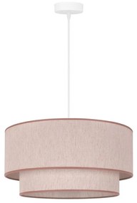 Duolla - Csillár zsinóron BOHO 1xE27/40W/230V átm. 45 cm bézs