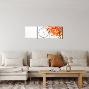 Kép - Fa a szélben (órával) (90x30 cm)