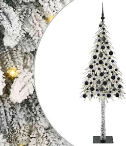 vidaXL Karácsonyfa 300 LED-del állvánnyal Fehér 180 cm PE és Acél