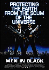 Poszter Men in Black Férfiak fekete
