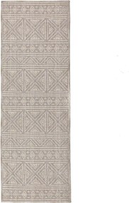 Szürke-bézs mosható futószőnyeg 58x230 cm Lucia – Flair Rugs