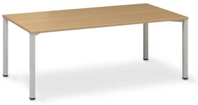 ProOffice tárgyalóasztal 200 x 100 cm, bükkfa