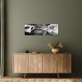 Kép - Egy nyugodt őszi nap (órával) (90x30 cm)