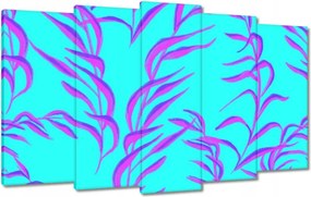 Vászonkép 100x60 Modern levél minta