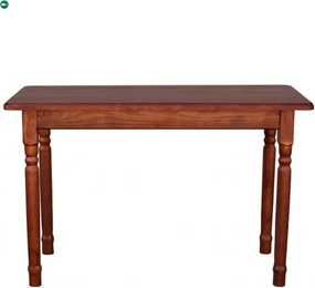 Étkezőasztal faragott lábbal 110x70 calvados