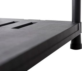 Műanyag polcos állvány UNIVERSAL PRO 94-5 fekete