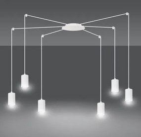 Emibig modern függeszték traker fehér emi525/6