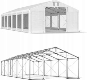 Kiállítási sátor 6x12m Kerti pavilon Das 560 Wp