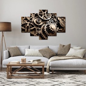 Kép - Óra alkatrészek (150x105 cm)