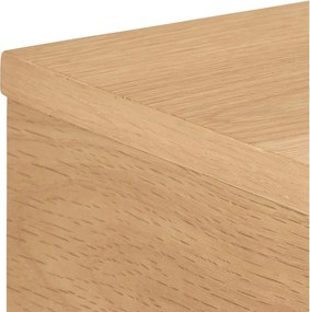 Világos natúr színű éjjeliszekrény tölgyfa dekorral Monfort – Actona