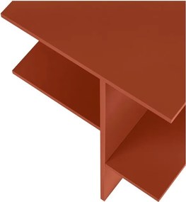 Terrakotta színű éjjeliszekrény Atik – noo.ma