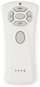 FARO 33518DC - LED Mennyezeti ventilátor LANTAU LED/15W/230V króm/fa + távirányító