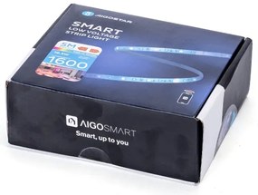 Aigostar - LED RGB dimmelhető szalag 6,5m LED/16,5W/12/230V 3000K Wi-Fi