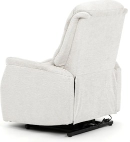 Elektromos relax fotel állítható háttámlával bézs szövet TV-Q8575 CRM2