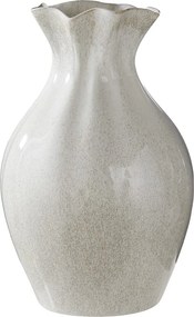 SELINA kerámia váza 35 cm, fehér