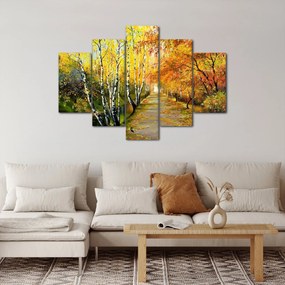 Kép - Egy romantikus sugárút a víz mentén. (150x105 cm)